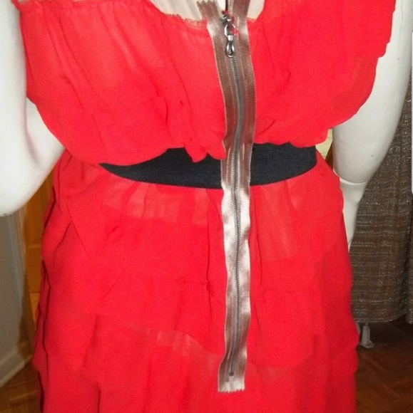 LANVIN for H&M Silk Embellished Dress - Size 6 - Picture 4 of 4